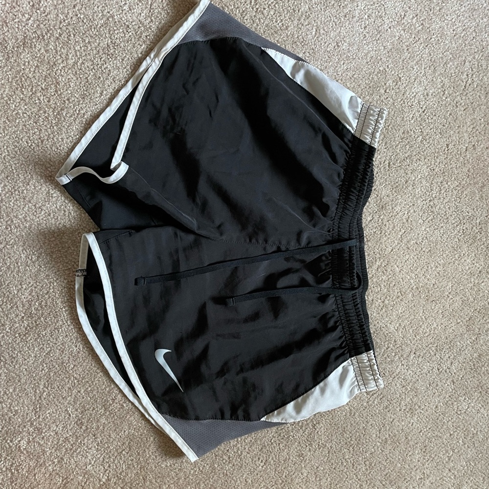 FREE WITH BUNDLE. Nike Black and White Athletic Shorts
